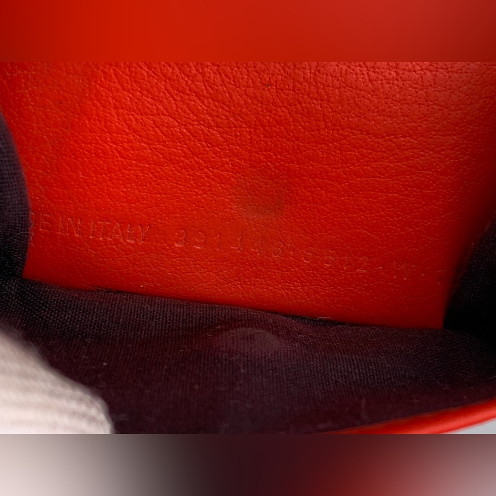 Balenciaga Red Papier Mini Wallet - Picture 5 of 15